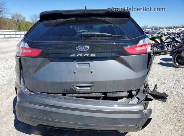 2FMPK3G9XMBA22652 2021 FORD EDGE Gray Vista trasera