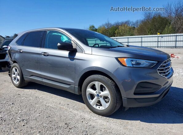 2FMPK3G9XMBA22652 2021 FORD EDGE Gray Delantero derecho