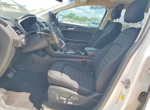 2FMPK3J80JBB62947 2018 FORD EDGE White წინა სალონის ხედი