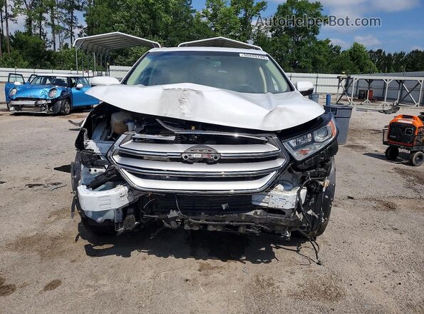 2FMPK3J81GBC33856 2016 FORD EDGE White წინა ხედი
