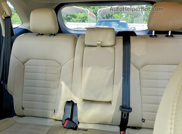 2FMPK3J81GBC33856 2016 FORD EDGE White უკანა სავარძლების ხედი