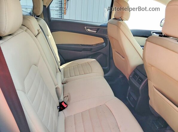 2FMPK3J81GBC33856 2016 FORD EDGE White უკანა სალონის ხედი