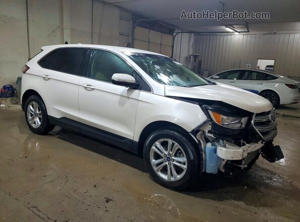 2FMPK3J82JBC25448 2018 FORD EDGE White Delantero derecho