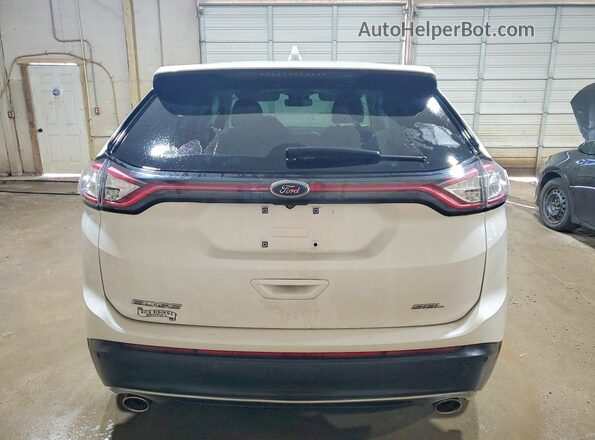 2FMPK3J82JBC25448 2018 FORD EDGE White Vista trasera