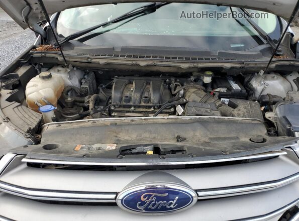 2FMPK3J83GBB47562 2016 FORD EDGE Серебряный Вид задней части салона