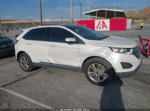 2FMPK3J83GBB94591 2016 FORD EDGE White Widok wnętrza z tyłu