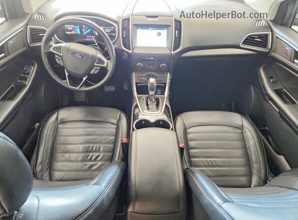 2FMPK3J83GBC35284 2016 FORD EDGE Black Widok deski rozdzielczej
