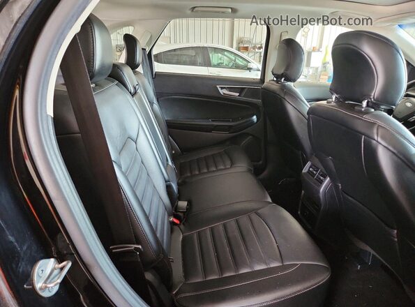 2FMPK3J83GBC35284 2016 FORD EDGE Black Widok wnętrza z tyłu