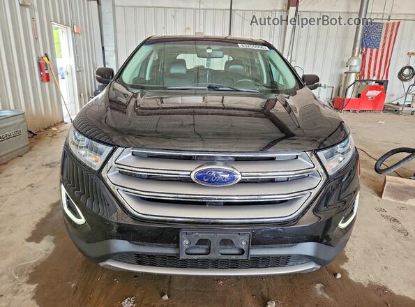 2FMPK3J83GBC35284 2016 FORD EDGE Black Widok z przodu