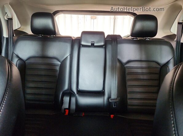 2FMPK3J83GBC35284 2016 FORD EDGE Black Widok tylnych siedzeń