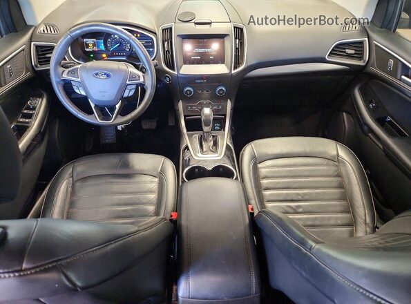 2FMPK3J83GBC36354 2016 FORD EDGE Black წინა პანელის ხედი