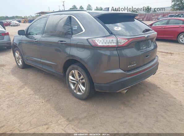 2FMPK3J83HBB36725 2017 FORD EDGE Gray Trasero izquierdo
