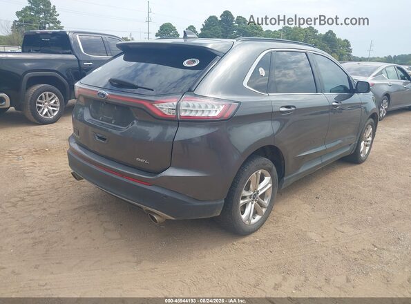 2FMPK3J83HBB36725 2017 FORD EDGE Gray Trasero derecho