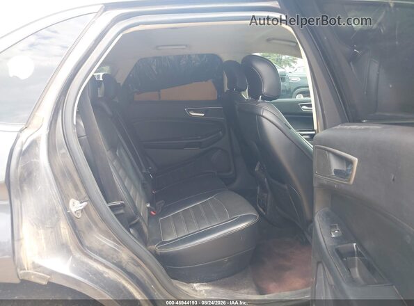 2FMPK3J83HBB36725 2017 FORD EDGE Gray Vista de la etiqueta del VIN