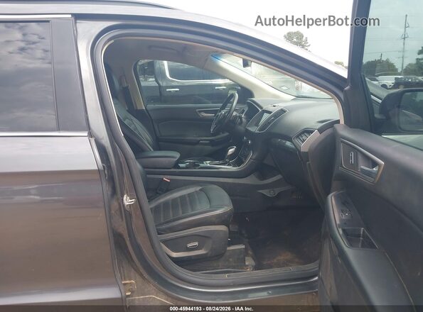 2FMPK3J83HBB36725 2017 FORD EDGE Gray Vista interior delantera