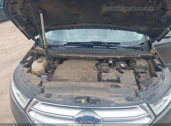 2FMPK3J83HBB36725 2017 FORD EDGE Gray Vista trasera