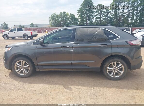 2FMPK3J83HBB36725 2017 FORD EDGE Gray Vista interior de 360 grados