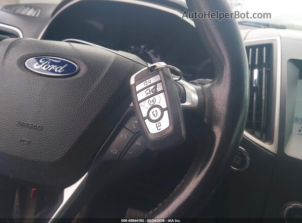 2FMPK3J83HBB36725 2017 FORD EDGE Gray Vista del salpicadero