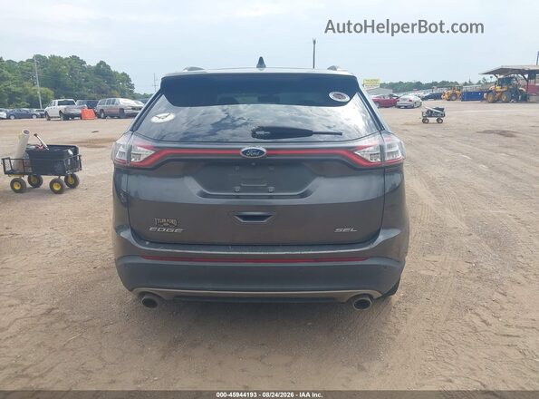 2FMPK3J83HBB36725 2017 FORD EDGE Gray 