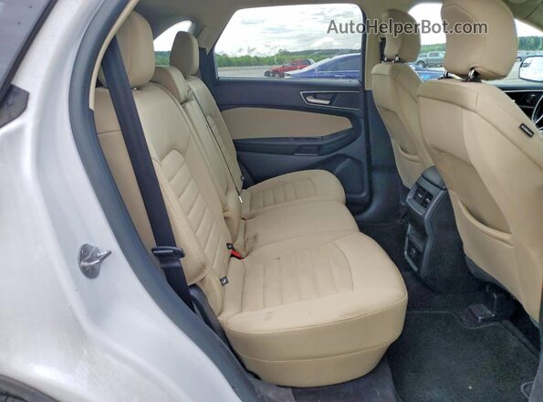 2FMPK3J84GBB73734 2016 FORD EDGE White Rear interior view