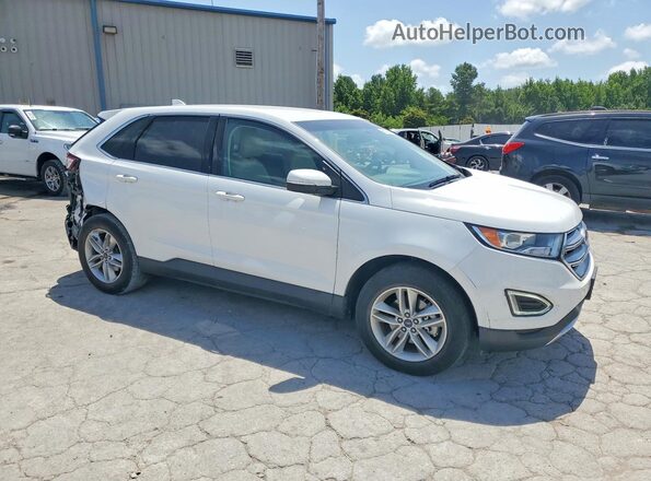 2FMPK3J84HBC24926 2017 FORD EDGE White Передня права чверть