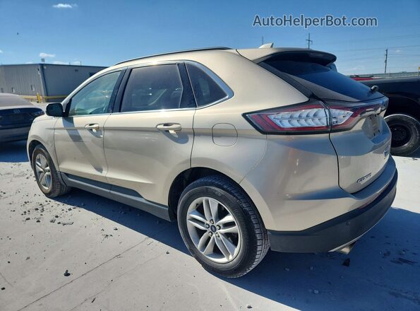 2FMPK3J84JBB25111 2018 FORD EDGE Золотой Задняя левая четверть