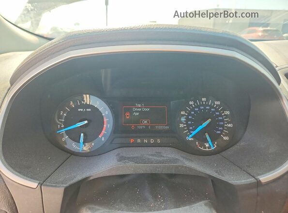 2FMPK3J84JBB25111 2018 FORD EDGE Золотой Вид щитка приборов