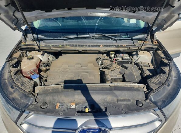 2FMPK3J84JBB25111 2018 FORD EDGE Золотой Вид подкапотного пространства