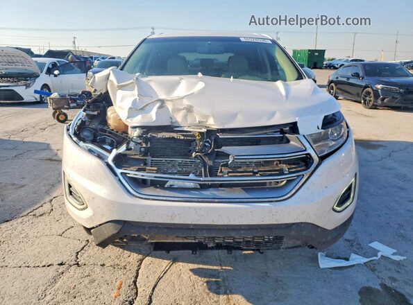 2FMPK3J85JBB28793 2018 FORD EDGE White Vista frontal