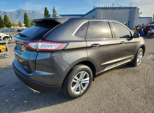 2FMPK3J86JBB79624 2018 FORD EDGE Gray Հետևի աջ