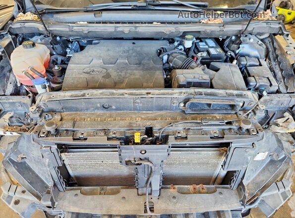2FMPK3J86JBC33309 2018 FORD EDGE Серый Вид задней части салона