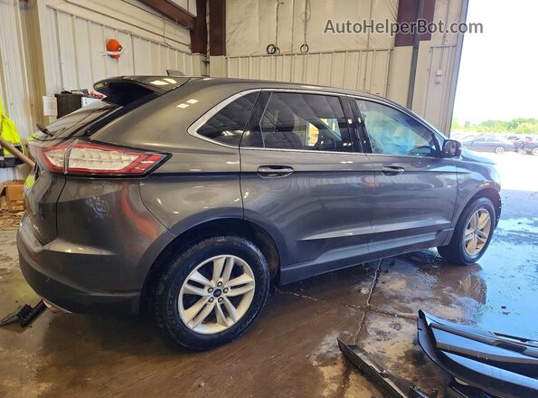 2FMPK3J86JBC33309 2018 FORD EDGE Серый Задняя правая четверть