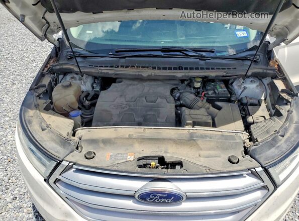 2FMPK3J87HBB16431 2017 FORD EDGE White Շարժիչի բաժամունքի տեսք