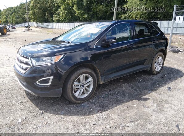 2FMPK3J88JBB61268 2018 FORD EDGE Black Front left
