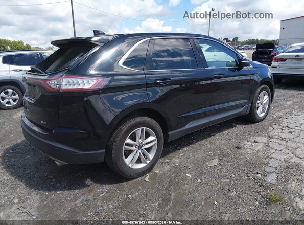 2FMPK3J88JBB61268 2018 FORD EDGE Black Rear right