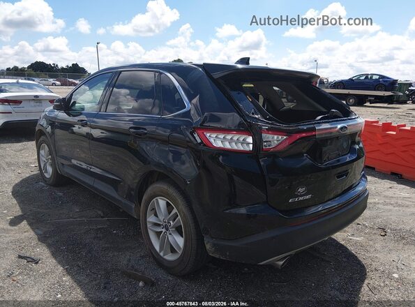 2FMPK3J88JBB61268 2018 FORD EDGE Black Front view
