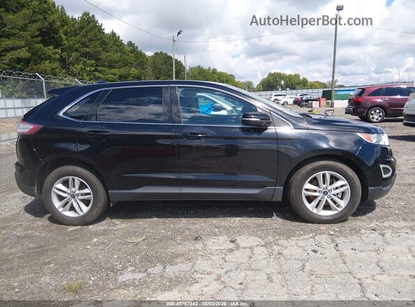 2FMPK3J88JBB61268 2018 FORD EDGE Black Rear interior view
