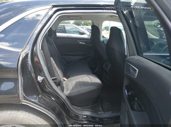 2FMPK3J88JBB61268 2018 FORD EDGE Black VIN sticker view