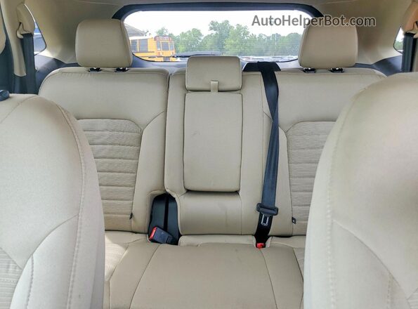 2FMPK3J88JBC15412 2018 FORD EDGE Tan Vista de los asientos traseros