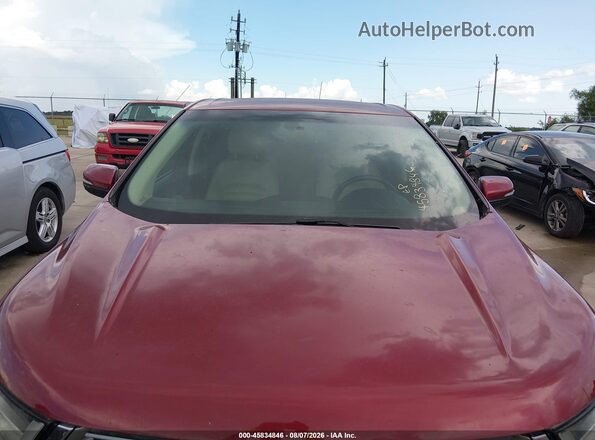 2FMPK3J89GBC20823 2016 FORD EDGE Red Widok z przodu