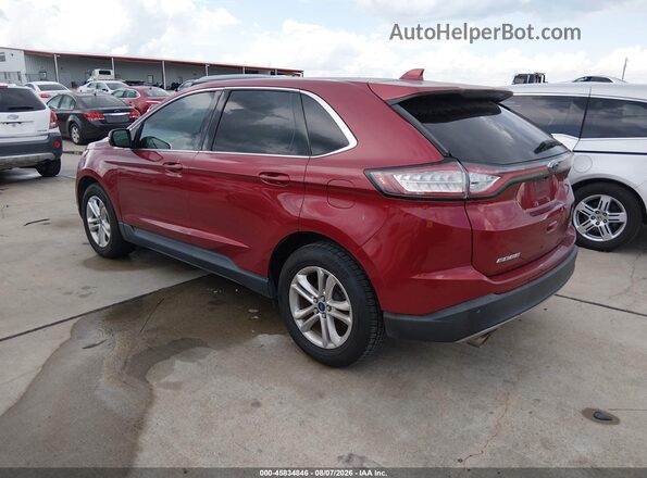 2FMPK3J89GBC20823 2016 FORD EDGE Red Tył lewy
