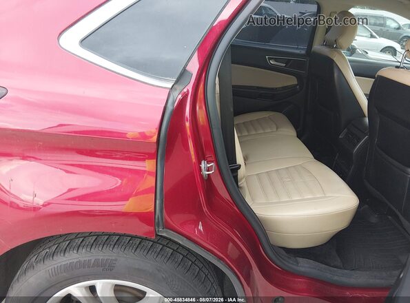 2FMPK3J89GBC20823 2016 FORD EDGE Red Widok naklejki z numerem VIN