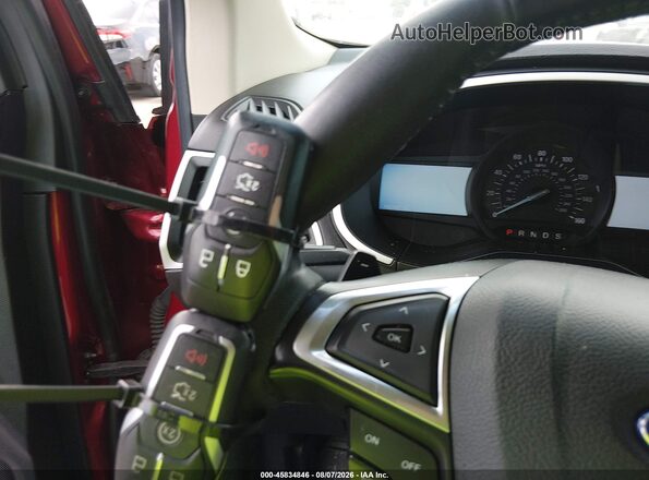 2FMPK3J89GBC20823 2016 FORD EDGE Red Widok deski rozdzielczej