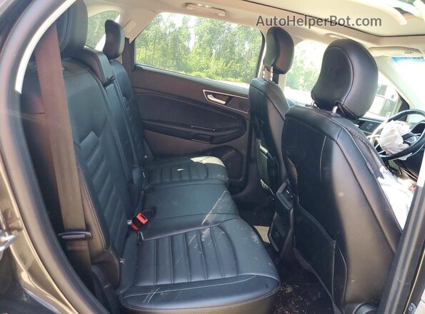 2FMPK3J89JBB69461 2018 FORD EDGE Gray უკანა სალონის ხედი