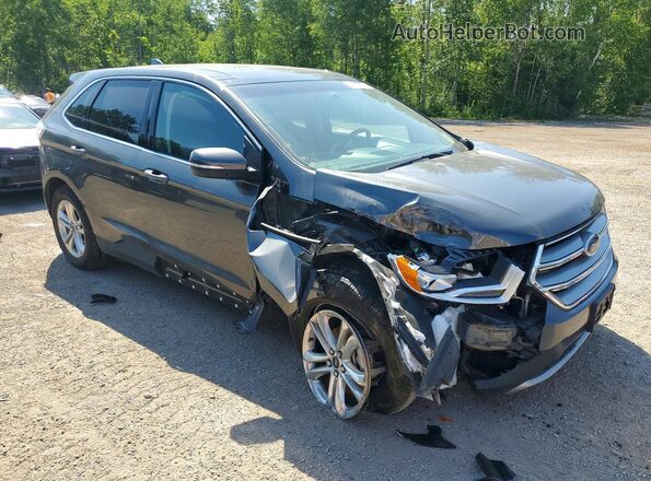 2FMPK3J89JBB69461 2018 FORD EDGE Gray Առջևի աջ