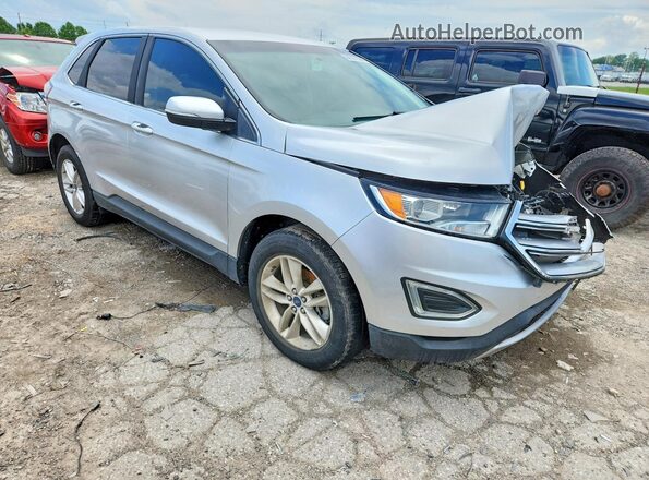 2FMPK3J90HBB25402 2017 FORD EDGE Серый Передняя правая четверть