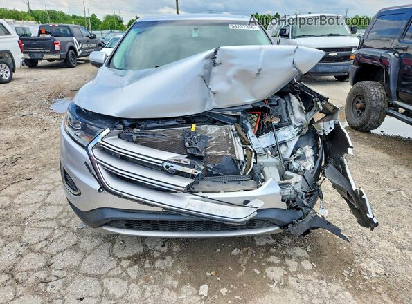 2FMPK3J90HBB25402 2017 FORD EDGE Серый Вид спереди