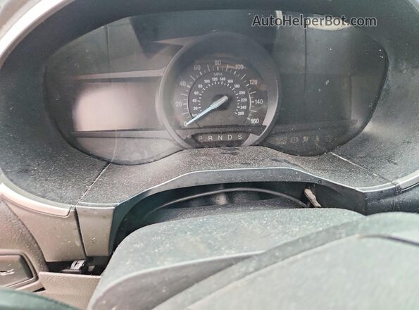 2FMPK3J90HBB25402 2017 FORD EDGE Серый Вид щитка приборов