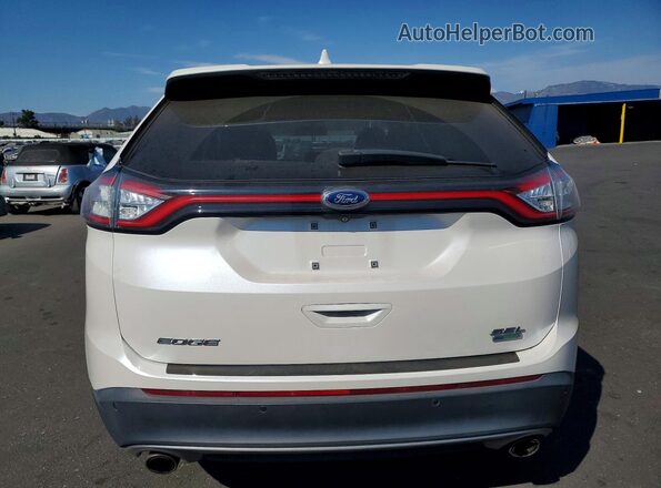 2FMPK3J90HBB27926 2017 FORD EDGE White Rear view
