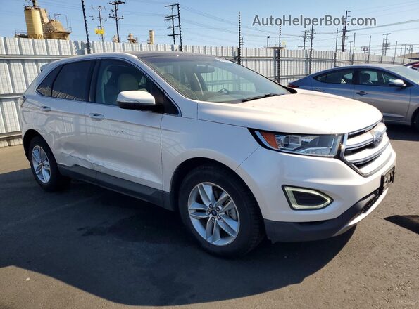 2FMPK3J90HBB27926 2017 FORD EDGE White Front right